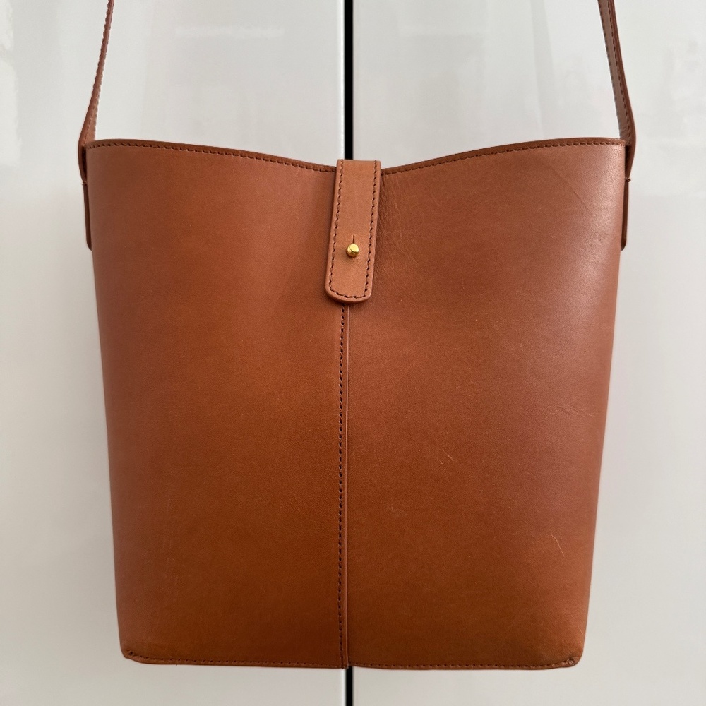 Jenni Kayne Mini Leather Bucket Bag